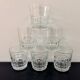 Set of 6 Luminarc Quadrille whisky glasses - Brand new condition