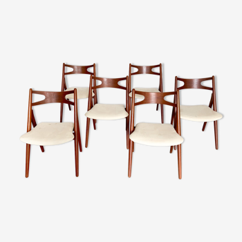 CH26 by Hans Wegner - set of 6 chairs