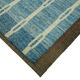 Handmade Turkish One of a Kind 280 cm x 362 cm Blue Wool Carpet