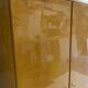 Armoire vintage pieds compas