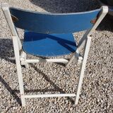 Vintage folding chair for children's desk