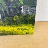 Farm landscape painting