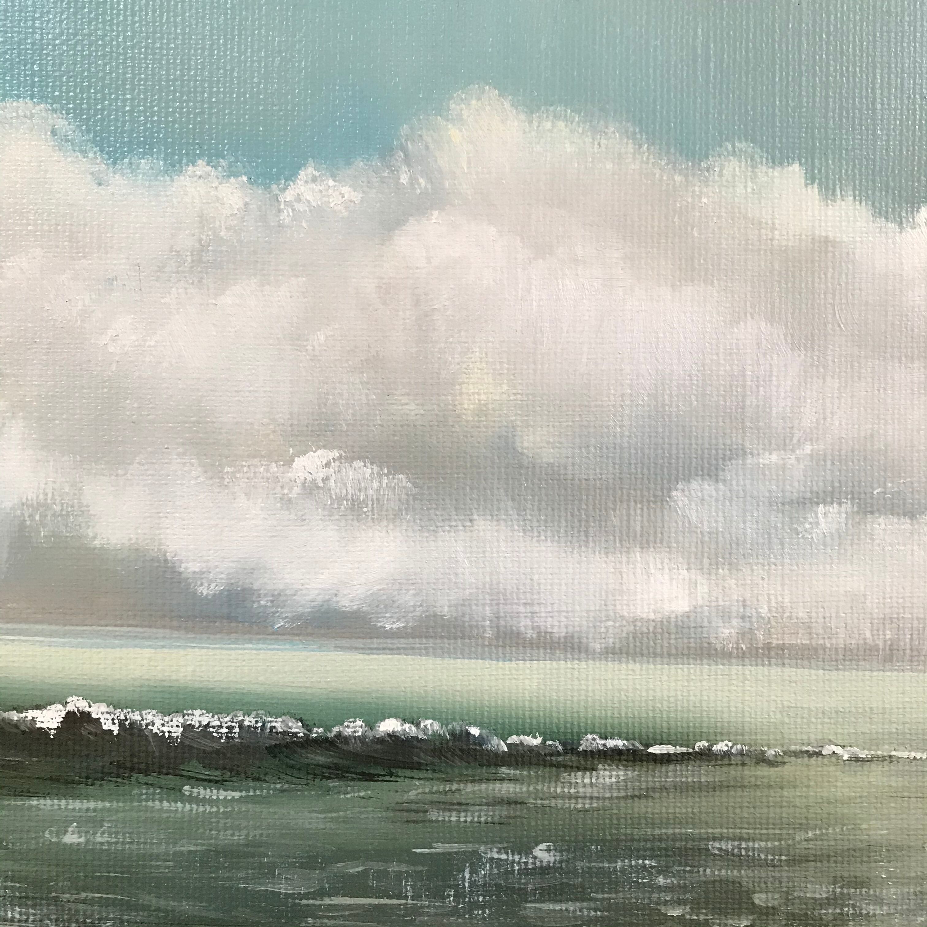 Painting sea and beach