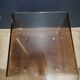 Vintage side table in smoked plexiglass by Michel Dumas for Roche Bobois