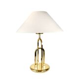 Lampe de table vintage rare en laiton