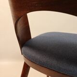 Chaises de salle à manger en chêne design vintage personnalisées