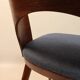 Chaises de salle à manger en chêne design vintage personnalisées