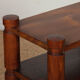 Pair of bedside tables/side tables in solid elm, 1950-60.