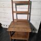 Solid oak step stool