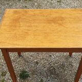 Seventies solid beech table