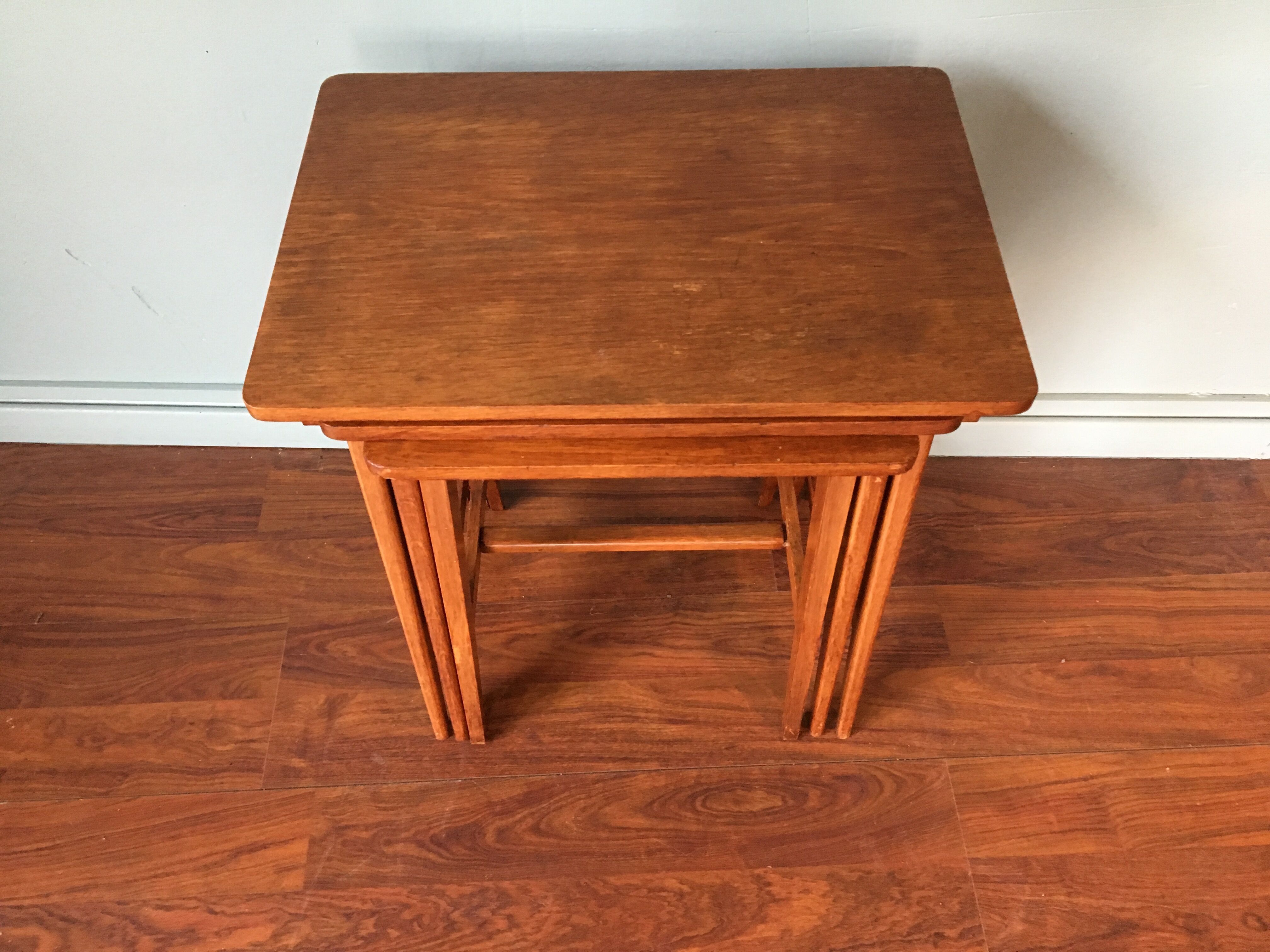 Oak tables, 50s.