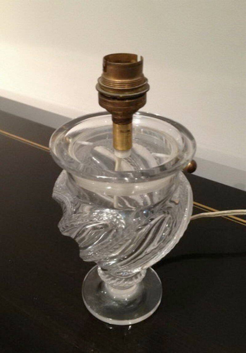 Small glass lamp