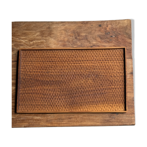 Plateau en teck massif - rectangulaire