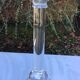 Art deco glass candle holder from the 30s