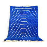 Moroccan rug in natural wool 2.5x1.5 m