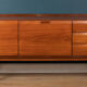Retro Long Teak 1960s Mid Century Teak Sideboard By White & Newton