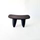 Senoufo XS N1 "headrest" stool in hand-carved wood