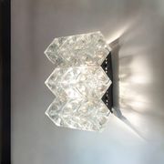 Poliarte 'Cetusa' Sconce by Surama - Rare Luxury 70s Vintage Wall Lamp