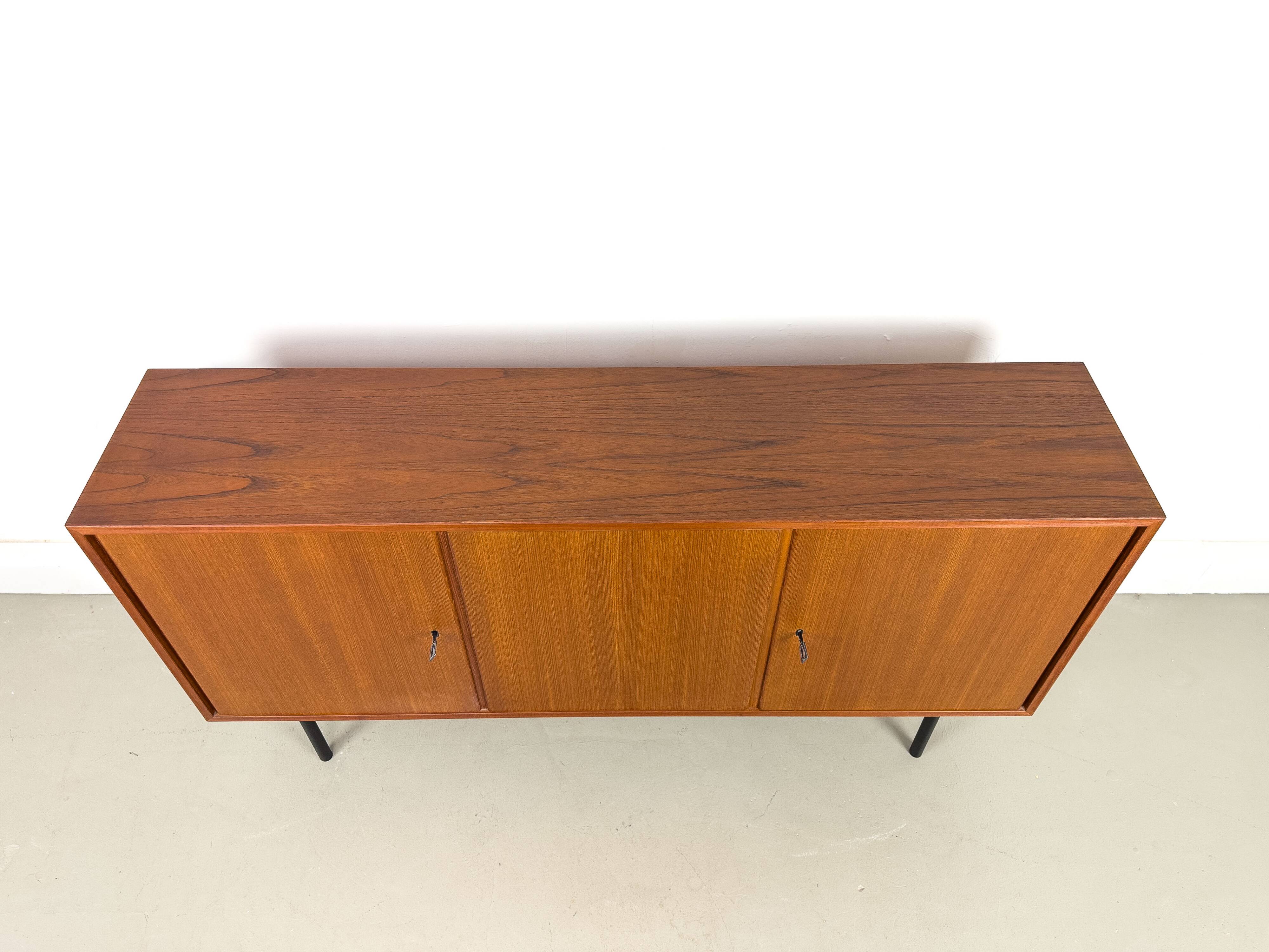 Buffet vintage en teck de Heinrich Riestenpatt, années 1960