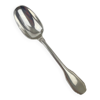 Small Filet Spoon In Sterling Silver Handle and spatula surrounded by a netPuiforcat Style Model