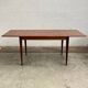 Table scandinave en teck avec rallonge