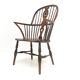 Antique 19th Century Thames Valley Wheel Back Windsor Armchair