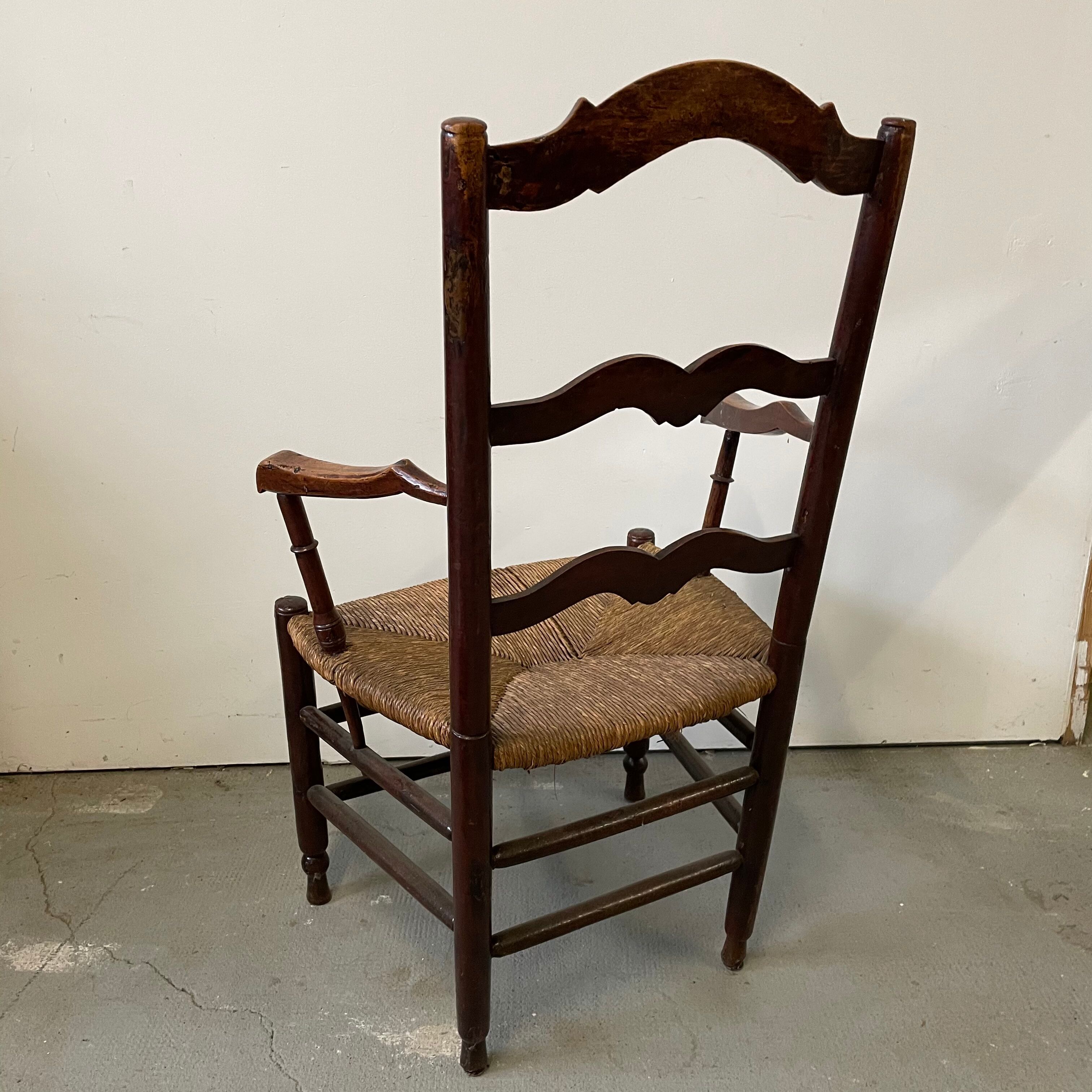 19th-century mulched Provençal armchair