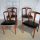 Four vintage Scandinavian chairs Johannes Andersen