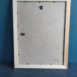 French watercolour of flowers, poppies, signed DR