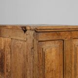 Rustic Oak paneled Trunk or chest, France 18th Century