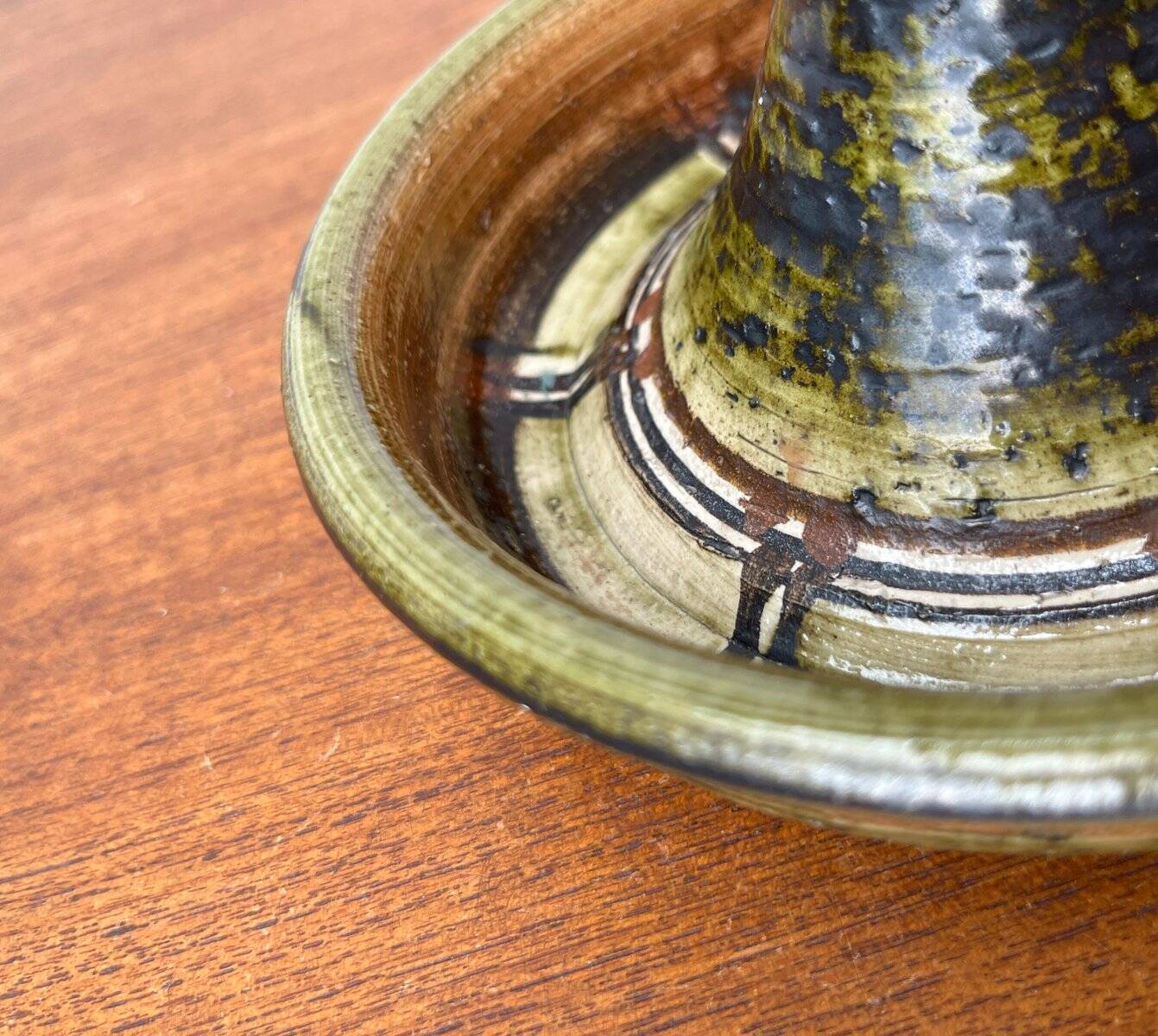 Mid-century German studio candlestick, 1960s