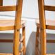 Set of 3 vintage wooden chairs by Luterma, 1960s