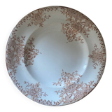 Longwy ironstone flat plate, Marly model