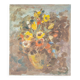 Flower bouquet oil on canvas 60 x 70cm