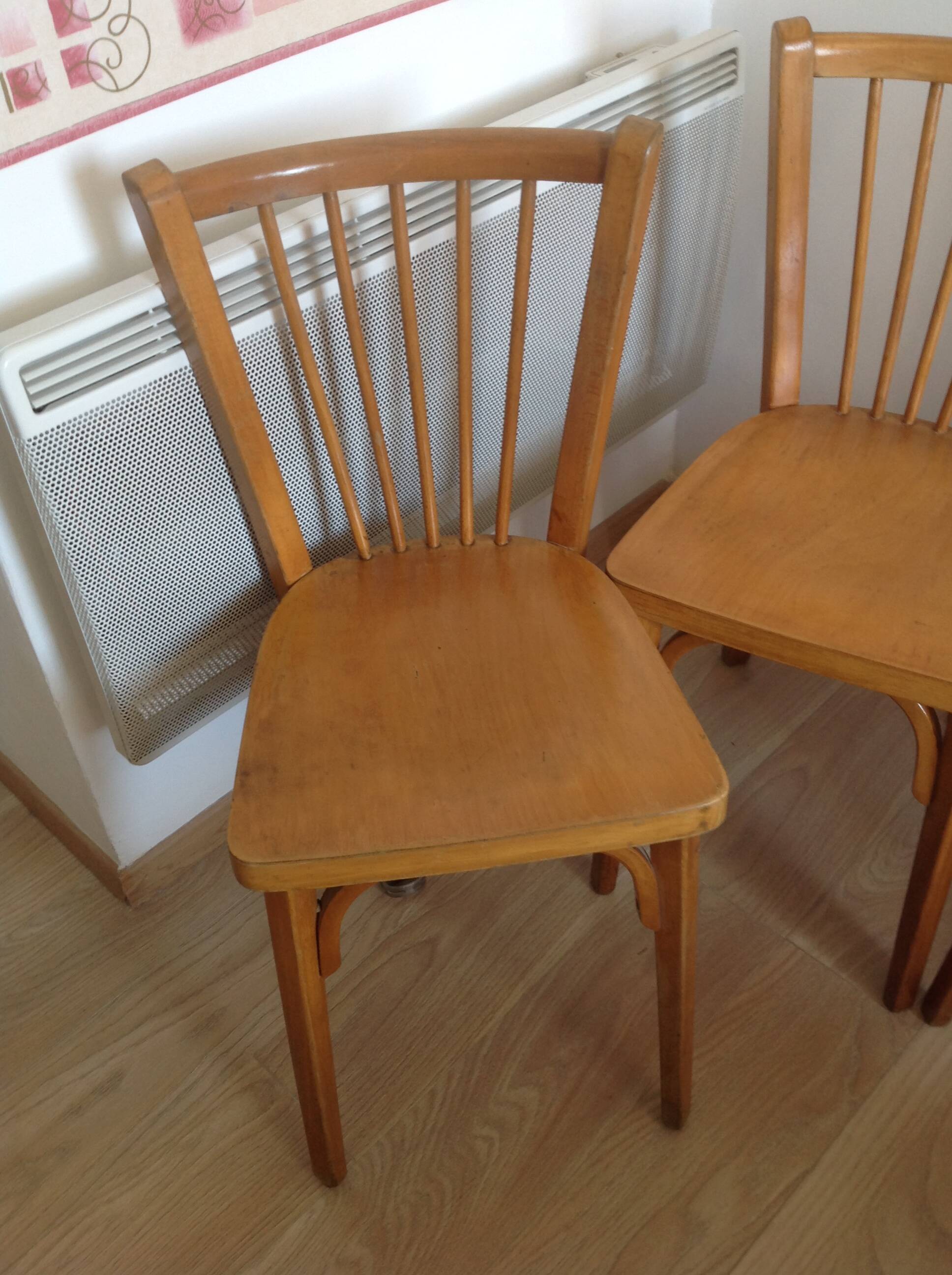 4 vintage Baumann chairs