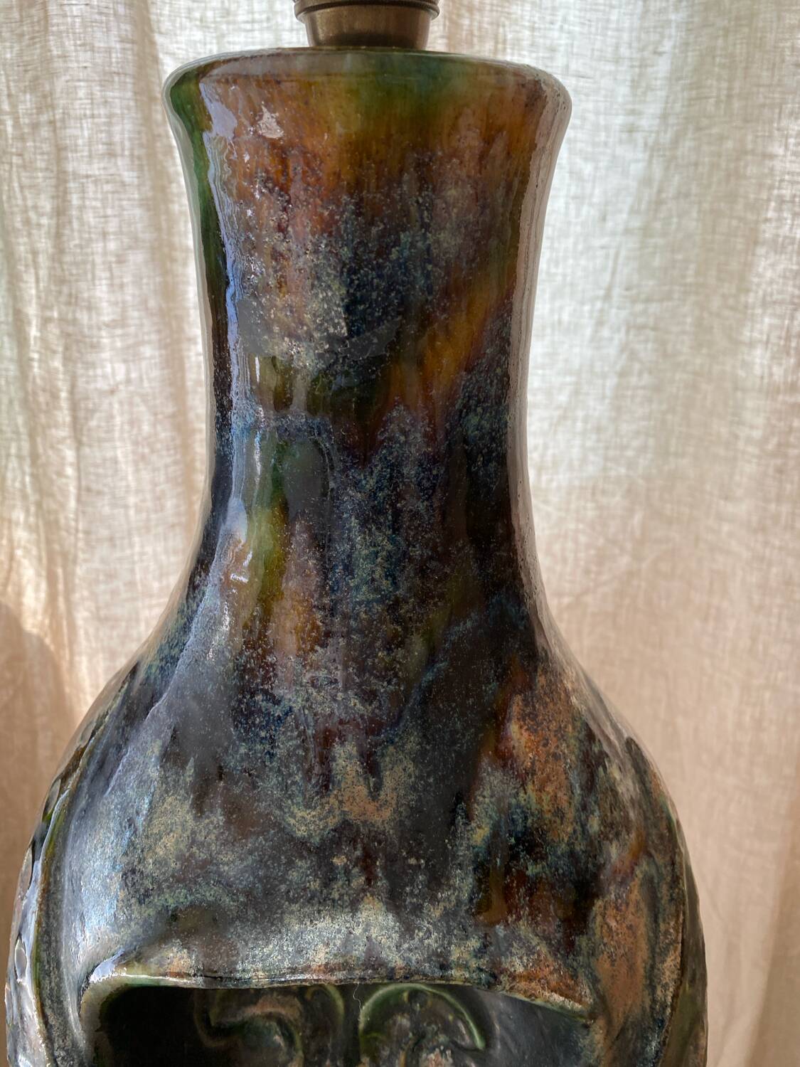 Vintage ceramic lamp