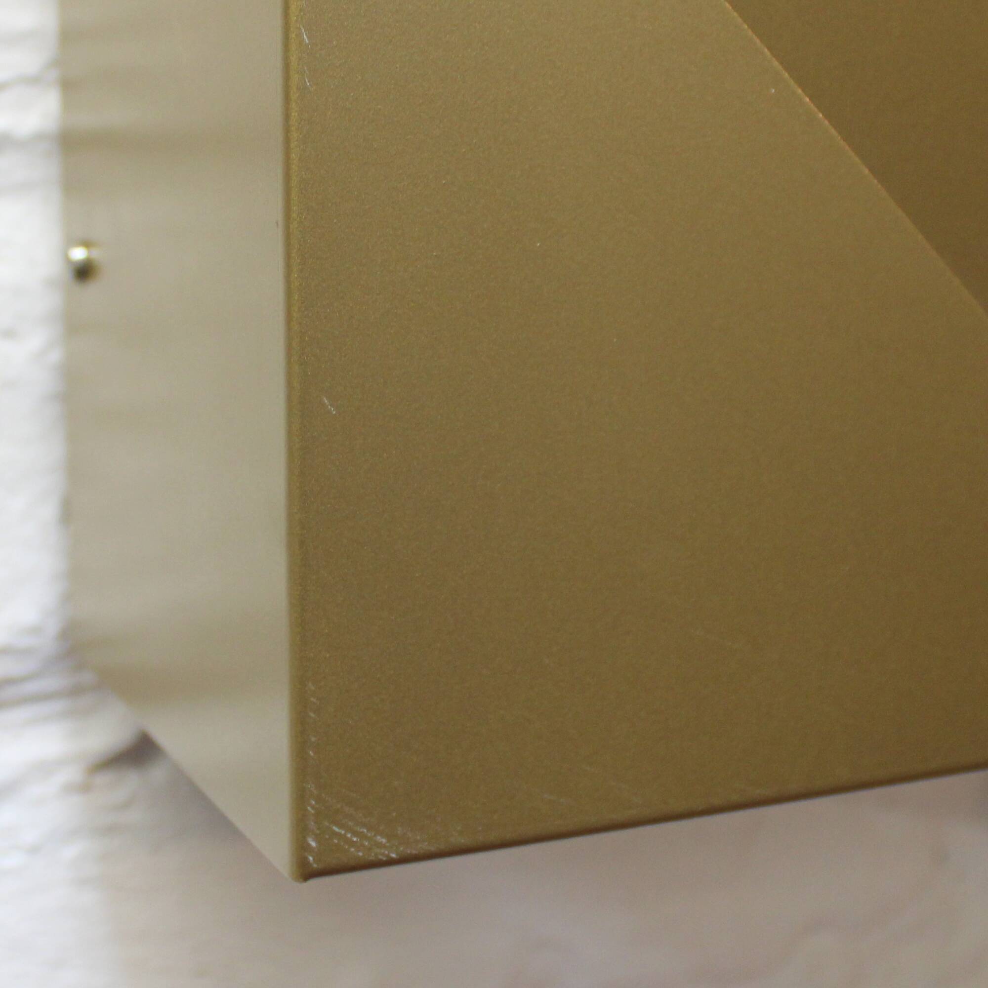 Pair of vintage Raak golden wall lights model 1556