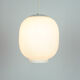 Vintage hanging lamp milk glass, 1950's