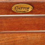 Suite de 5 chaises de jardin Cattie