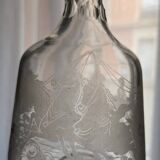 Cut glass carafe
