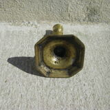 Bougeoir en bronze période xvii siècle