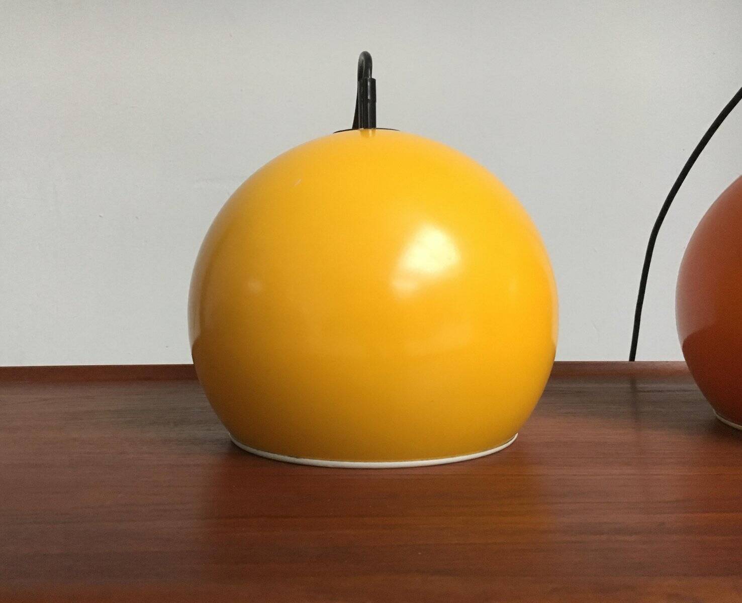 Mid-century space age lustre, set of 2