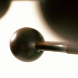 ball brutalist coatrack wood scandianvian