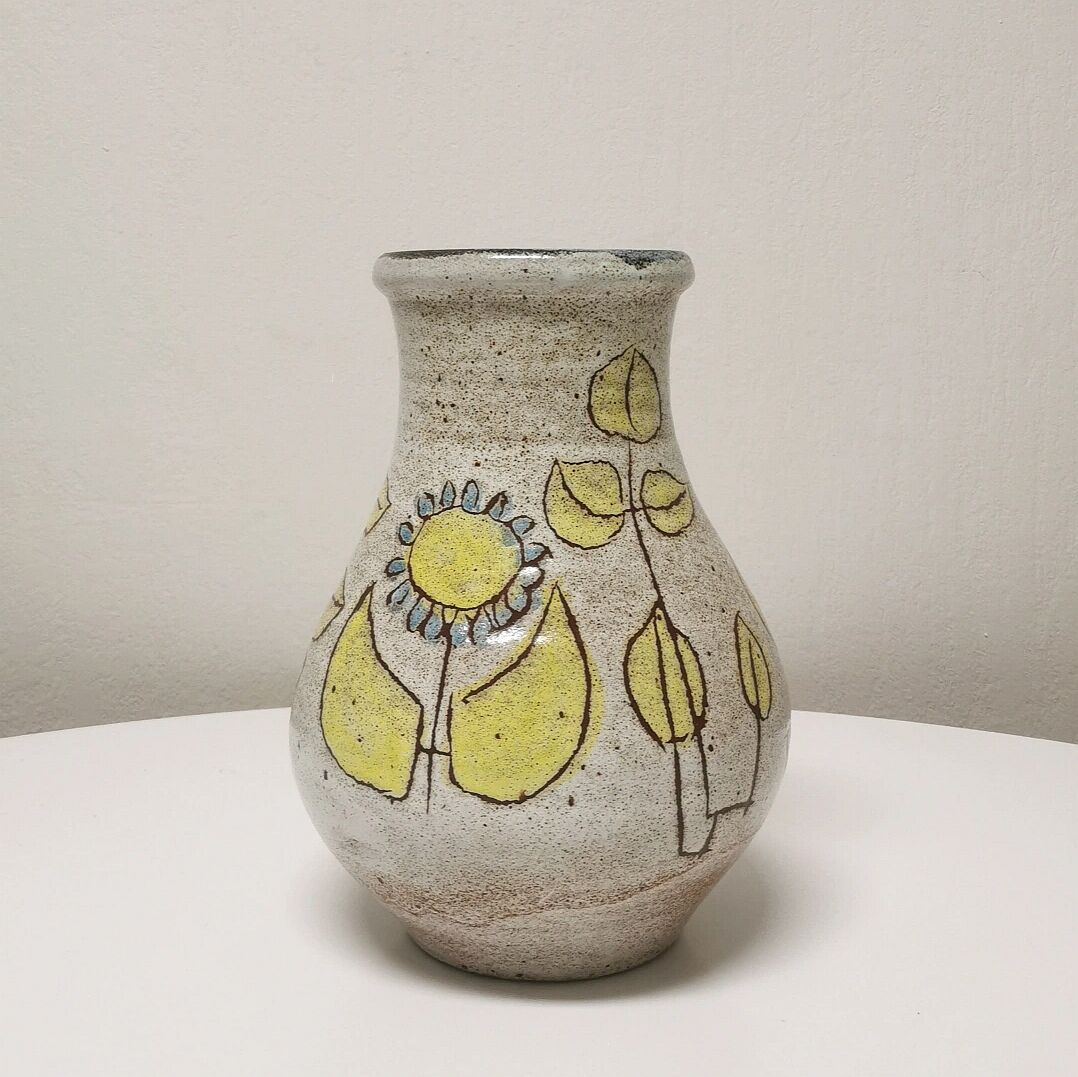 Ceramic vase, Accolay, 1960