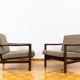 Pair of mid century armchairs "b7522 " by Zenon Bączyk, Poland, 1960's