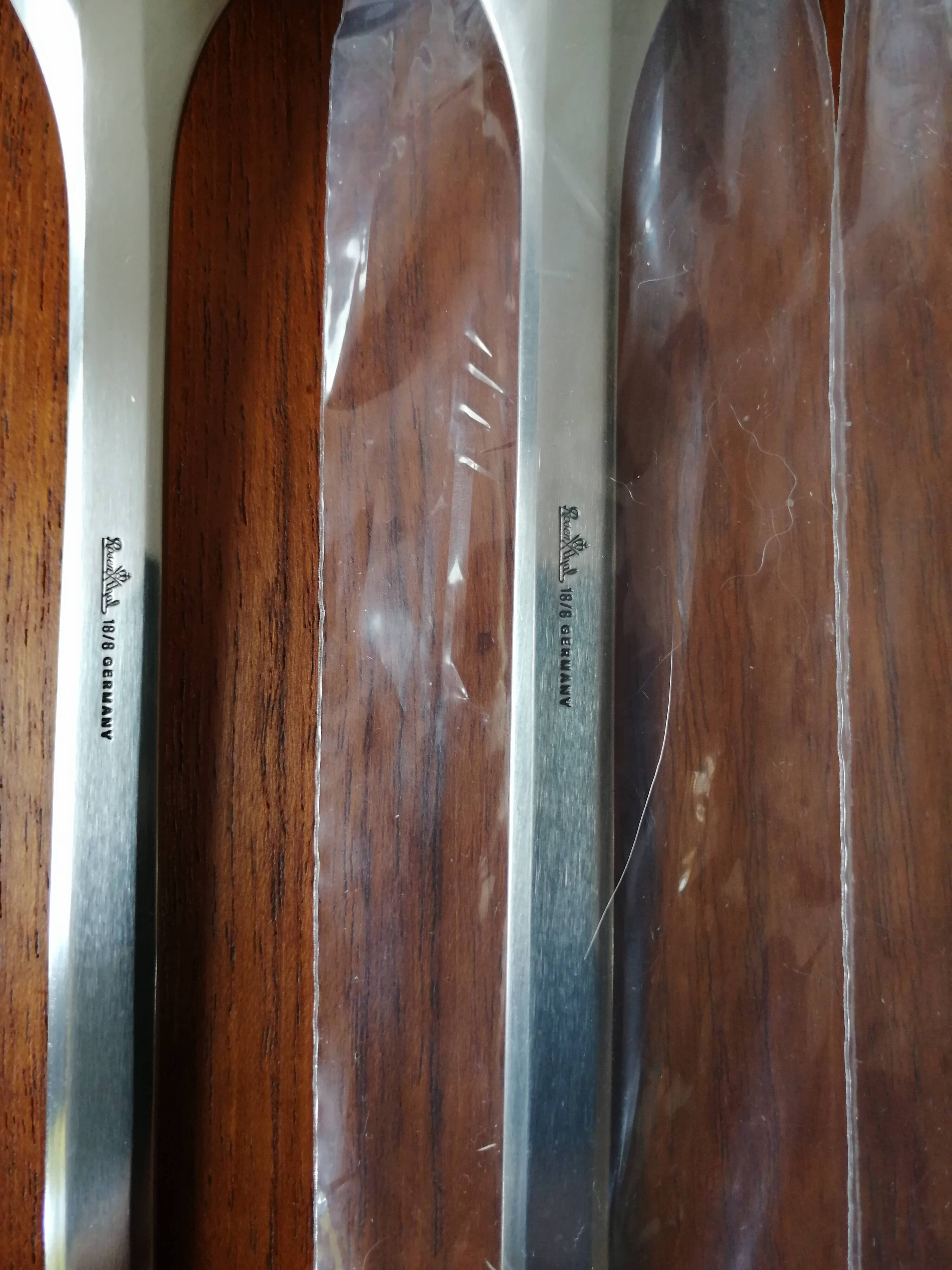 Kontur. Cutlery set 6 pers. Design Helmut Adler for Rosenthal 1954