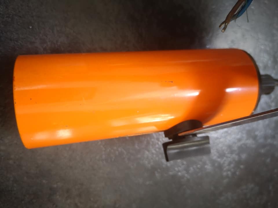 Wall spot wall lamp Italian orange ceiling lamp vintage 100%70 Targetti Sankey