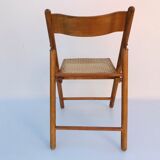 Suite of 4 folding chairs cannes