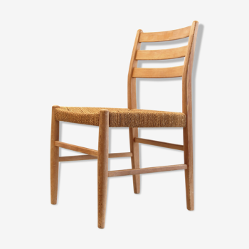 Wooden chair Scandinavian 50 s
