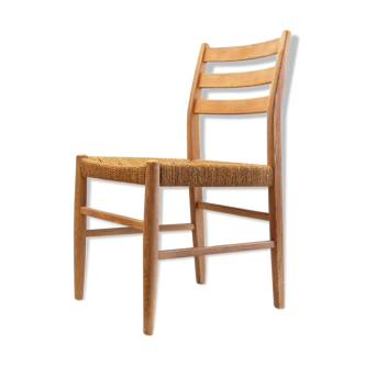 Wooden chair Scandinavian 50 s